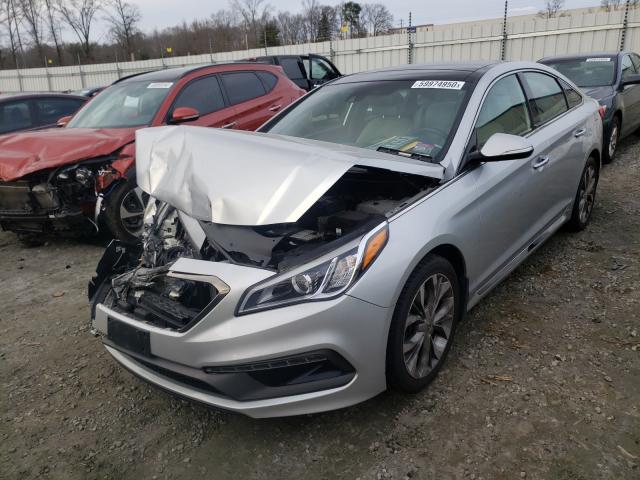 Photo 1 VIN: 5NPE34ABXFH116645 - HYUNDAI SONATA SPO 