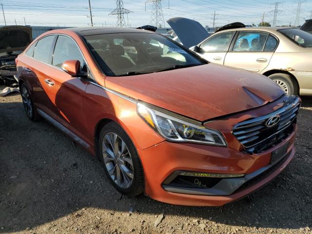 Photo 3 VIN: 5NPE34ABXFH140816 - HYUNDAI SONATA SPO 