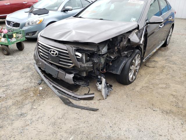 Photo 8 VIN: 5NPE34ABXFH168907 - HYUNDAI SONATA SPO 