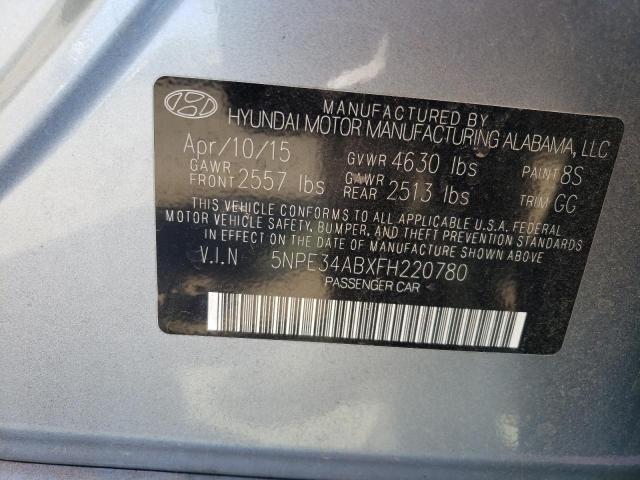 Photo 11 VIN: 5NPE34ABXFH220780 - HYUNDAI SONATA 