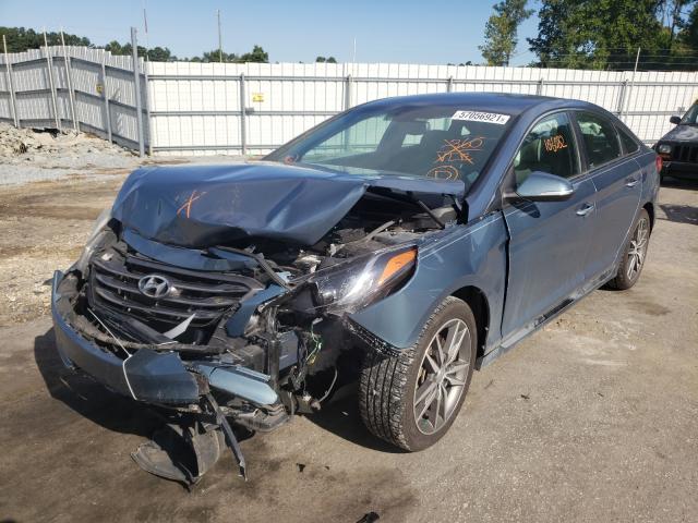 Photo 1 VIN: 5NPE34ABXFH225400 - HYUNDAI SONATA 