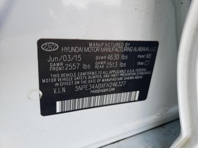 Photo 9 VIN: 5NPE34ABXFH246327 - HYUNDAI SONATA SPO 