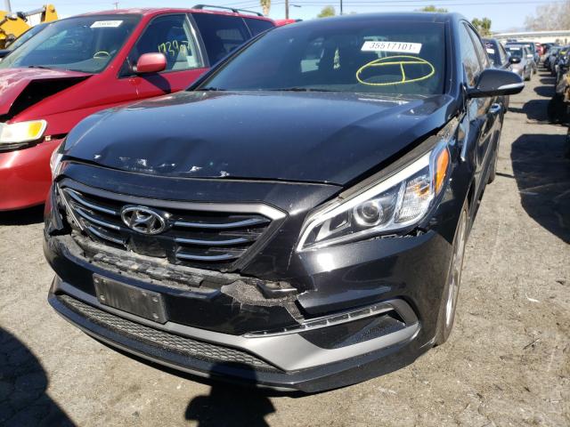 Photo 1 VIN: 5NPE34ABXHH502226 - HYUNDAI SONATA SPO 