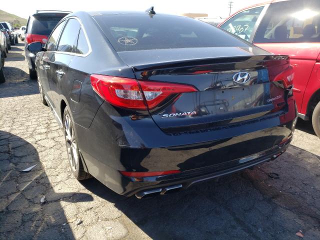 Photo 2 VIN: 5NPE34ABXHH502226 - HYUNDAI SONATA SPO 