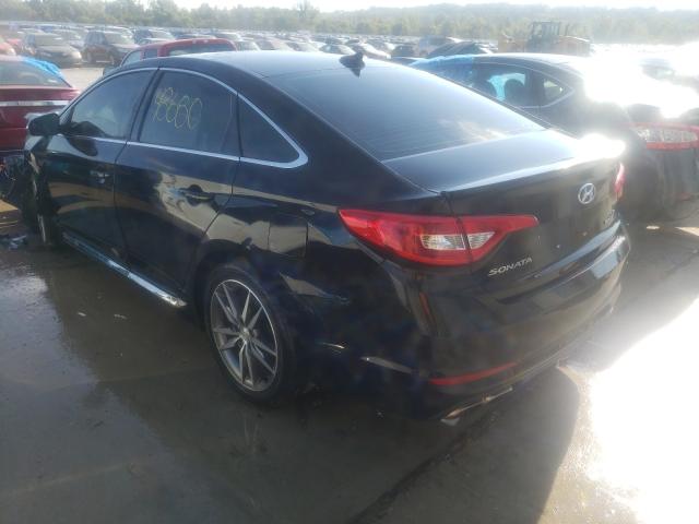 Photo 2 VIN: 5NPE34ABXHH556819 - HYUNDAI SONATA SPO 