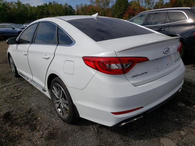 Photo 2 VIN: 5NPE34ABXHH559588 - HYUNDAI SONATA SPO 