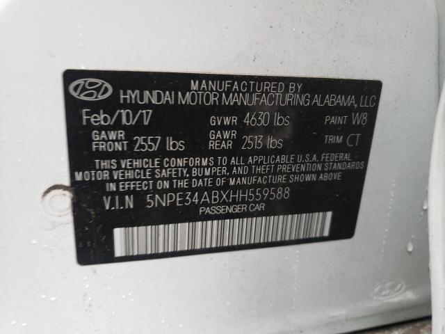 Photo 9 VIN: 5NPE34ABXHH559588 - HYUNDAI SONATA SPO 