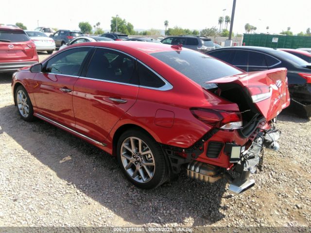 Photo 2 VIN: 5NPE34ABXJH675444 - HYUNDAI SONATA 