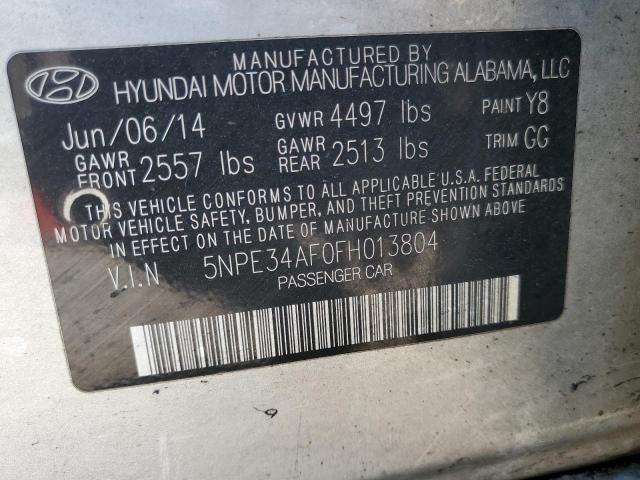 Photo 11 VIN: 5NPE34AF0FH013804 - HYUNDAI SONATA SPO 