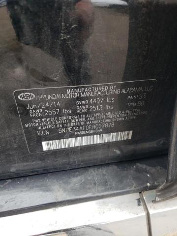 Photo 12 VIN: 5NPE34AF0FH027878 - HYUNDAI SONATA 