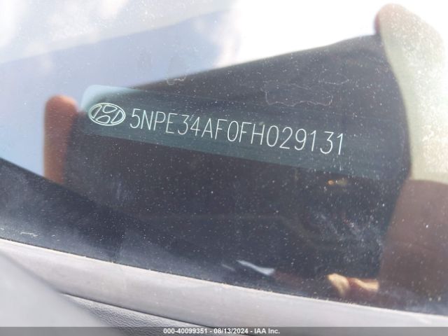 Photo 8 VIN: 5NPE34AF0FH029131 - HYUNDAI SONATA 