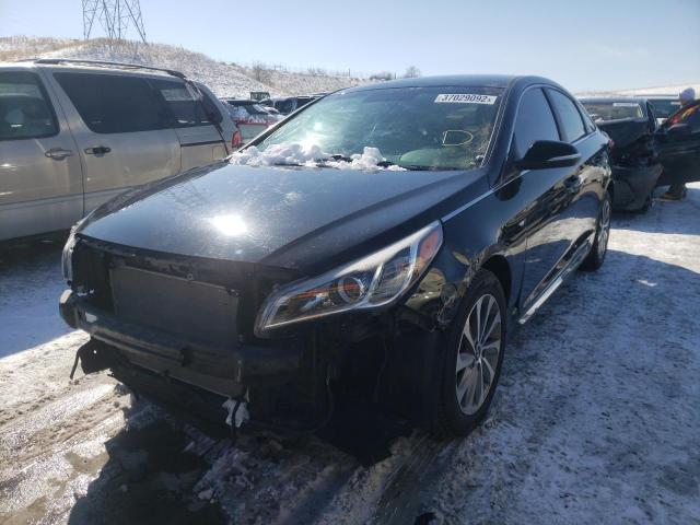 Photo 1 VIN: 5NPE34AF0FH041019 - HYUNDAI SONATA SPO 