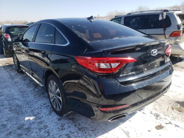 Photo 2 VIN: 5NPE34AF0FH041019 - HYUNDAI SONATA SPO 