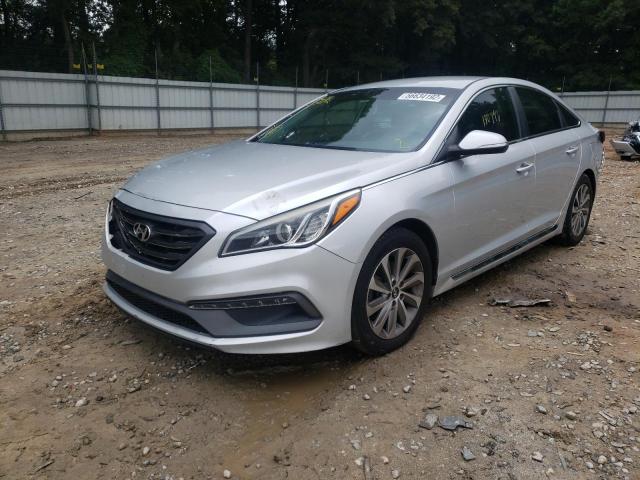 Photo 1 VIN: 5NPE34AF0FH041070 - HYUNDAI SONATA SPO 