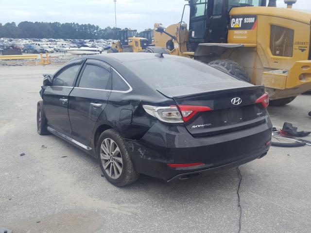 Photo 2 VIN: 5NPE34AF0FH044289 - HYUNDAI SONATA SPO 