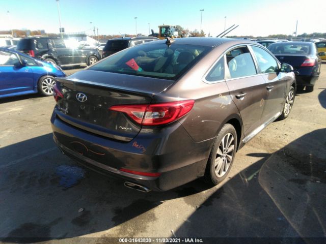 Photo 3 VIN: 5NPE34AF0FH045443 - HYUNDAI SONATA 