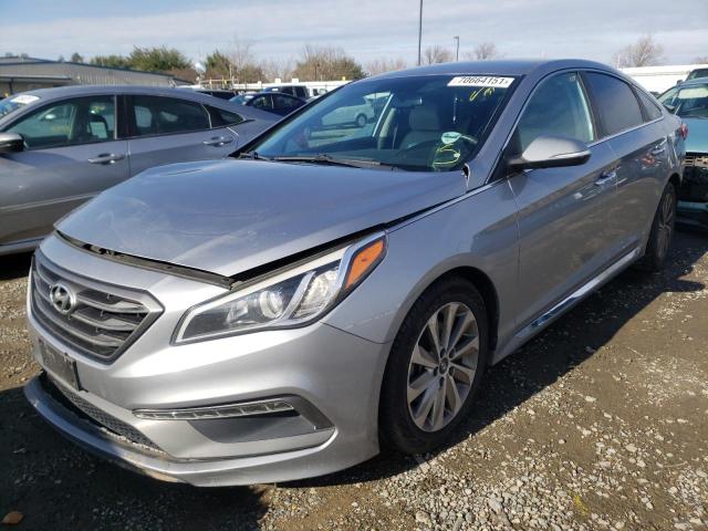 Photo 1 VIN: 5NPE34AF0FH047919 - HYUNDAI SONATA SPO 