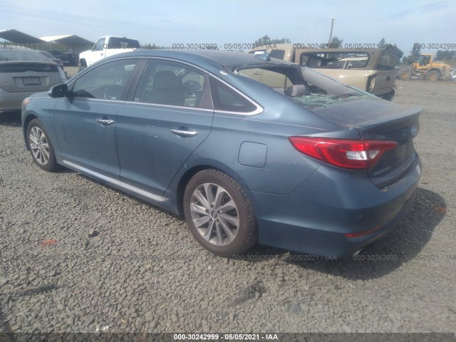 Photo 2 VIN: 5NPE34AF0FH049573 - HYUNDAI SONATA 