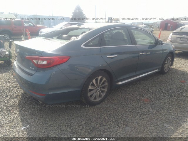 Photo 3 VIN: 5NPE34AF0FH049573 - HYUNDAI SONATA 