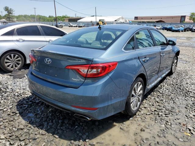 Photo 2 VIN: 5NPE34AF0FH054725 - HYUNDAI SONATA 