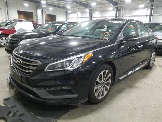 Photo 1 VIN: 5NPE34AF0FH055194 - HYUNDAI SONATA SPO 