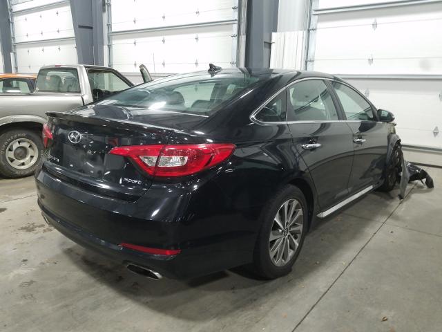 Photo 3 VIN: 5NPE34AF0FH055194 - HYUNDAI SONATA SPO 