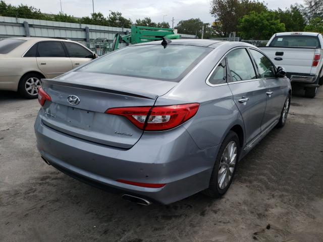 Photo 3 VIN: 5NPE34AF0FH058239 - HYUNDAI SONATA SPO 