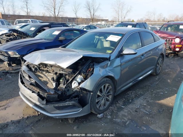 Photo 1 VIN: 5NPE34AF0FH058578 - HYUNDAI SONATA 