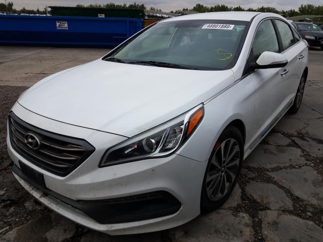 Photo 1 VIN: 5NPE34AF0FH067118 - HYUNDAI SONATA 