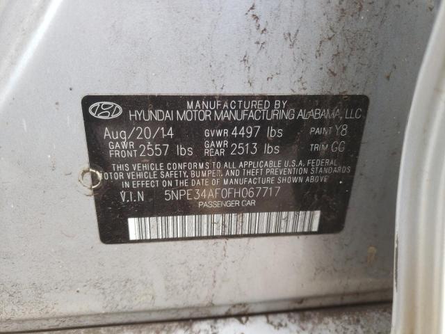 Photo 11 VIN: 5NPE34AF0FH067717 - HYUNDAI SONATA SPO 