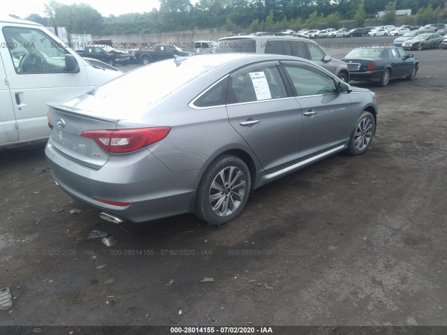 Photo 3 VIN: 5NPE34AF0FH077891 - HYUNDAI SONATA 