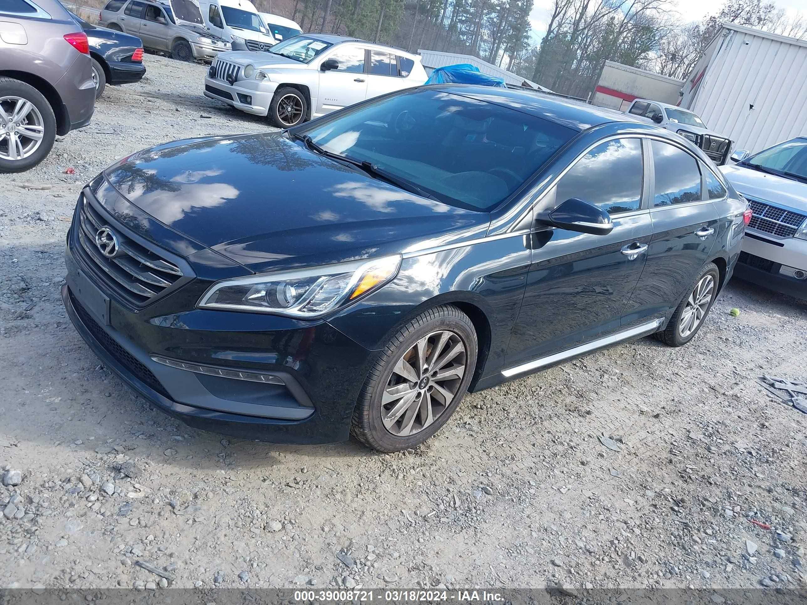 Photo 1 VIN: 5NPE34AF0FH084081 - HYUNDAI SONATA 