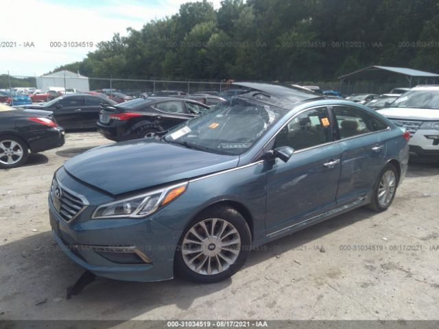 Photo 1 VIN: 5NPE34AF0FH091516 - HYUNDAI SONATA 