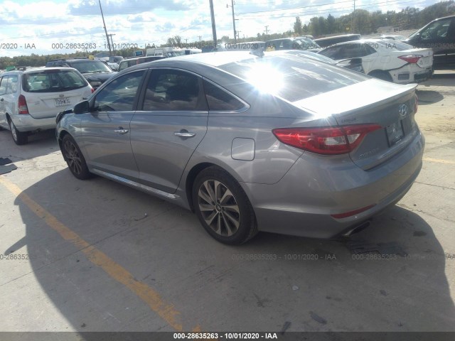 Photo 2 VIN: 5NPE34AF0FH092827 - HYUNDAI SONATA 