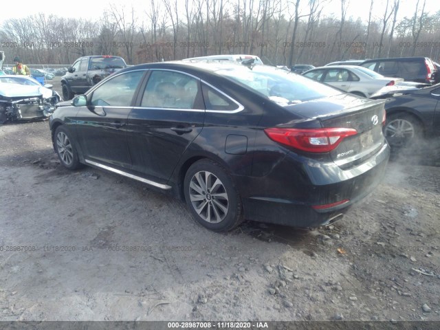 Photo 2 VIN: 5NPE34AF0FH106032 - HYUNDAI SONATA 