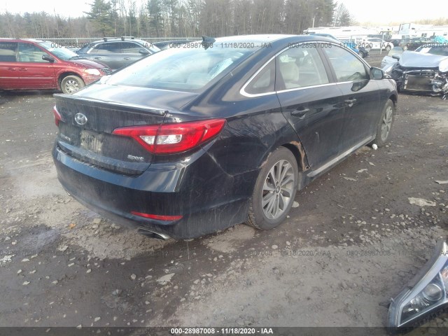 Photo 3 VIN: 5NPE34AF0FH106032 - HYUNDAI SONATA 