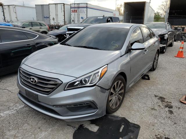 Photo 1 VIN: 5NPE34AF0FH108282 - HYUNDAI SONATA SPO 