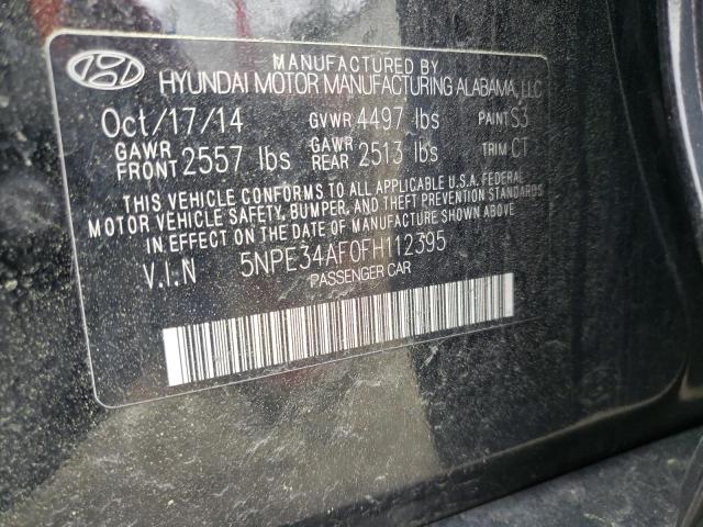 Photo 9 VIN: 5NPE34AF0FH112395 - HYUNDAI SONATA SPO 