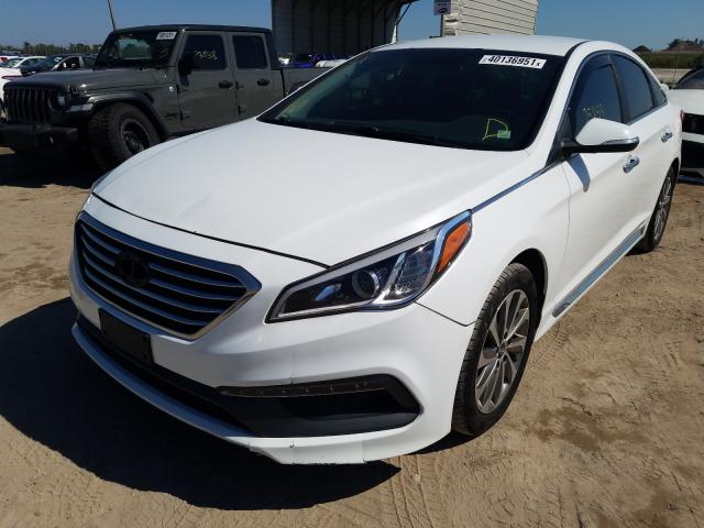 Photo 1 VIN: 5NPE34AF0FH124398 - HYUNDAI SONATA SPO 