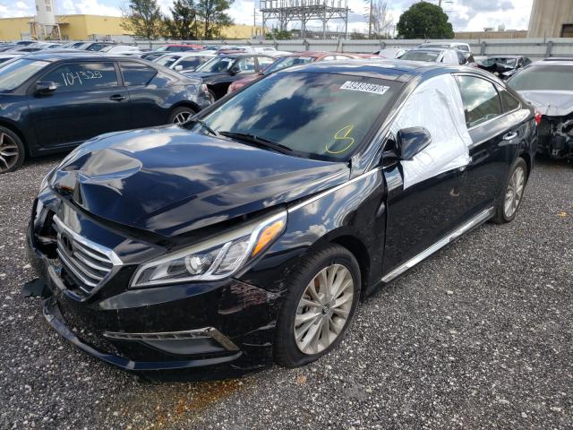 Photo 1 VIN: 5NPE34AF0FH130623 - HYUNDAI SONATA SPO 