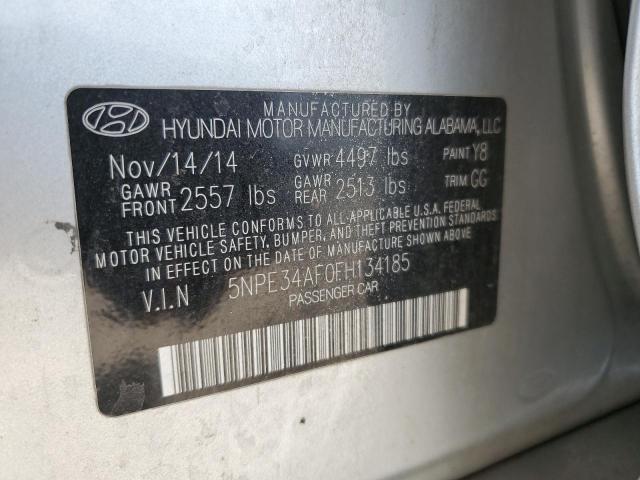 Photo 12 VIN: 5NPE34AF0FH134185 - HYUNDAI SONATA SPO 