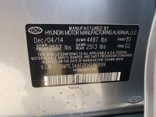 Photo 9 VIN: 5NPE34AF0FH146899 - HYUNDAI SONATA SPO 