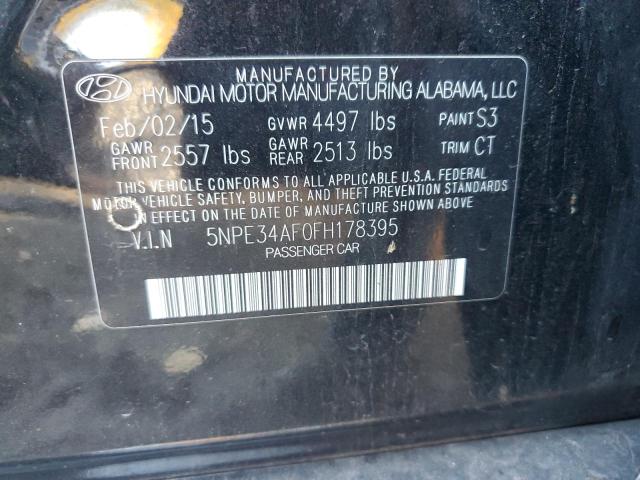 Photo 11 VIN: 5NPE34AF0FH178395 - HYUNDAI SONATA SPO 