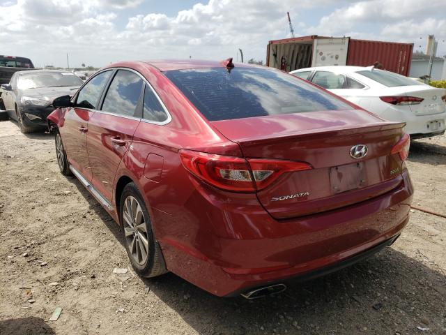 Photo 2 VIN: 5NPE34AF0FH192717 - HYUNDAI SONATA SPO 