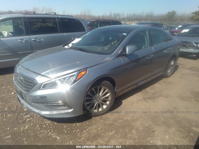 Photo 1 VIN: 5NPE34AF0FH193804 - HYUNDAI SONATA 