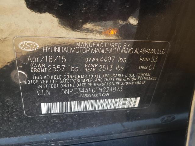 Photo 12 VIN: 5NPE34AF0FH224873 - HYUNDAI SONATA SPO 