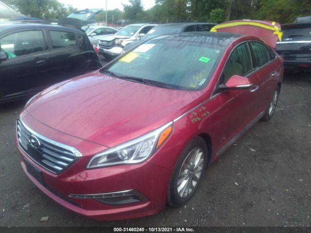 Photo 1 VIN: 5NPE34AF0FH252513 - HYUNDAI SONATA 