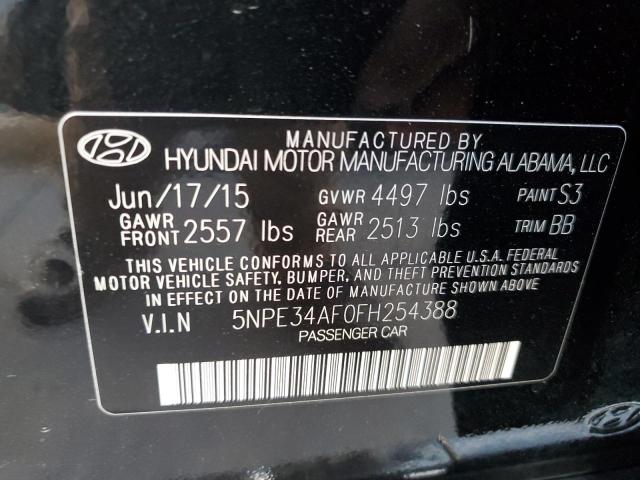 Photo 11 VIN: 5NPE34AF0FH254388 - HYUNDAI SONATA SPO 