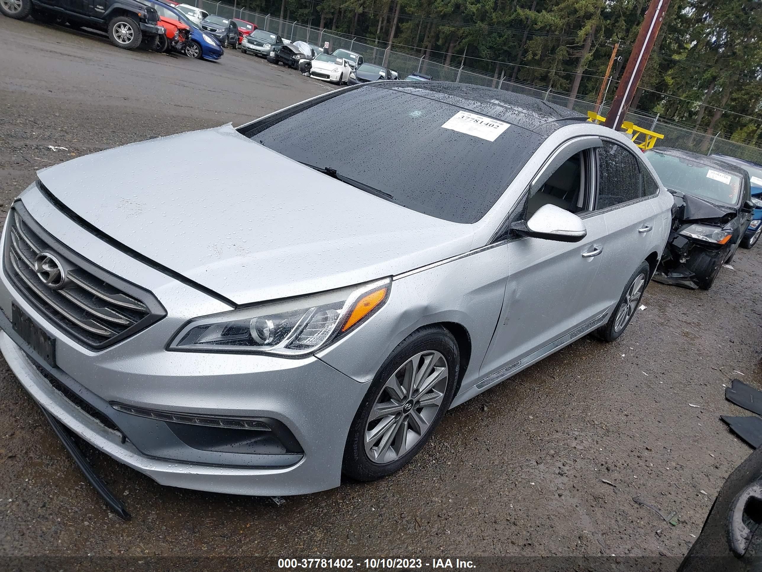 Photo 1 VIN: 5NPE34AF0GH262573 - HYUNDAI SONATA 