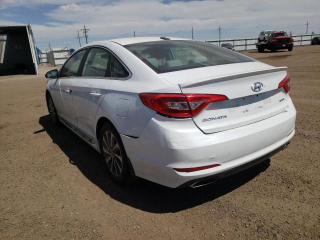 Photo 2 VIN: 5NPE34AF0GH264954 - HYUNDAI SONATA SPO 